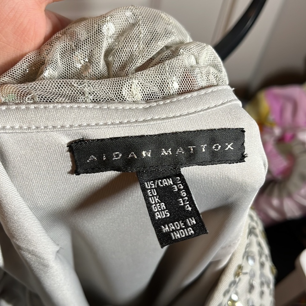 🔥Hot Pick🔥Brand New Authentic Aidan Mattox prom dress - Picture 10 of 10